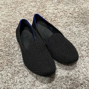 Rothy Honeycomb Loafer in Black